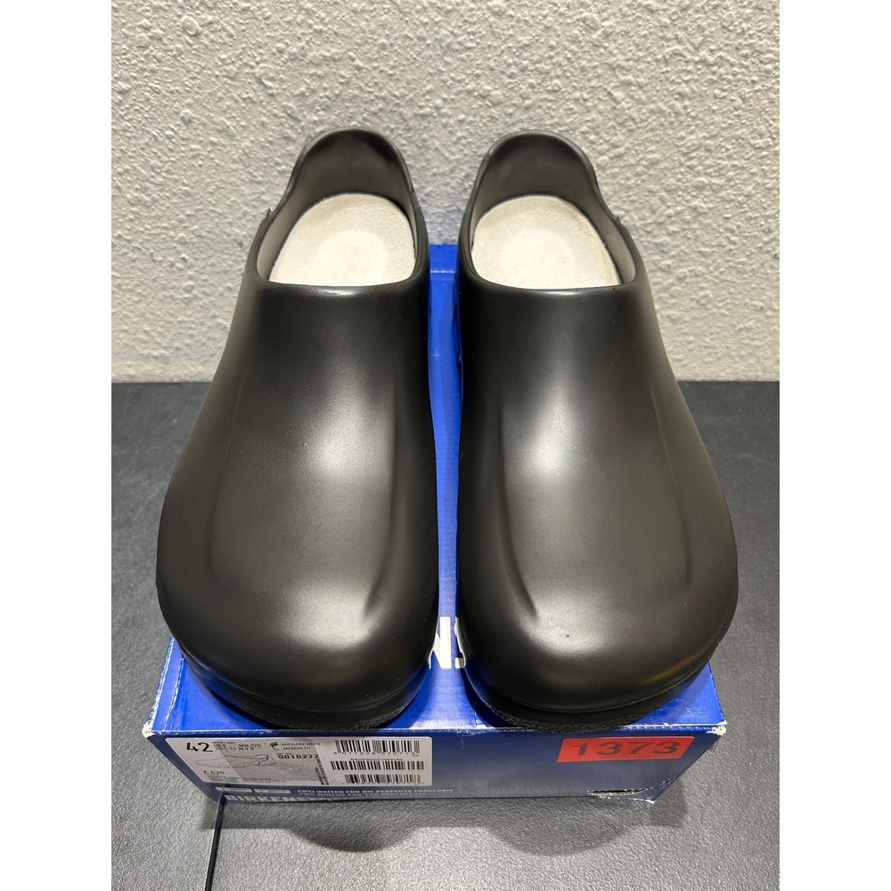 Birkenstock A 630 Clogs Mens 9 Womens 11 Black Polyurethane Slip Resistant New